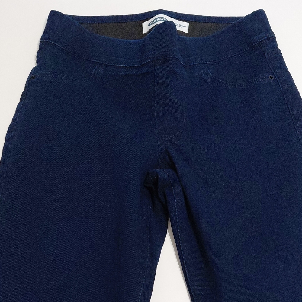 OLD NAVY Women's Super Skinny Mid Rise Blue Jeans Size 4 Long